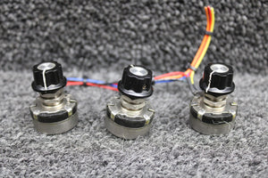 53C1-1000-S Clarostat Potentiometer Set of 3 Assembly