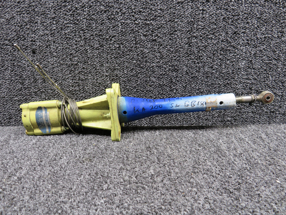 101-524079-3 ECH Beechcraft Rudder Trim Actuator w Cable and Pulley (Blue)