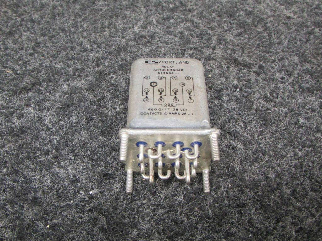AH43CR460AB Relay Assembly (Volts: 28) (SA) BAS Part Sales | Airplane Parts
