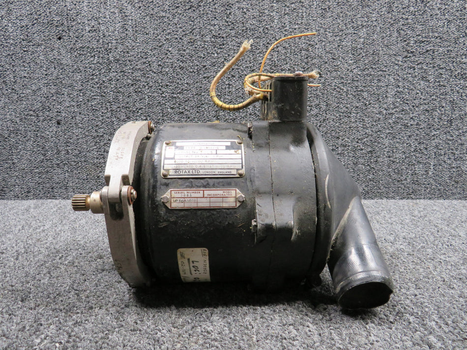 N0904-1C Rotax Hawker DH-125-1A Alternator w Modifications & Clamp (Volts: 120)