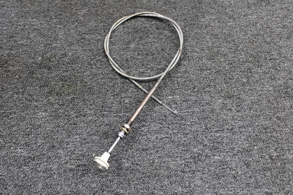 S1241-8 Cessna 210B Auxiliary Cabin Air Control Cable (Length: 55.5”)