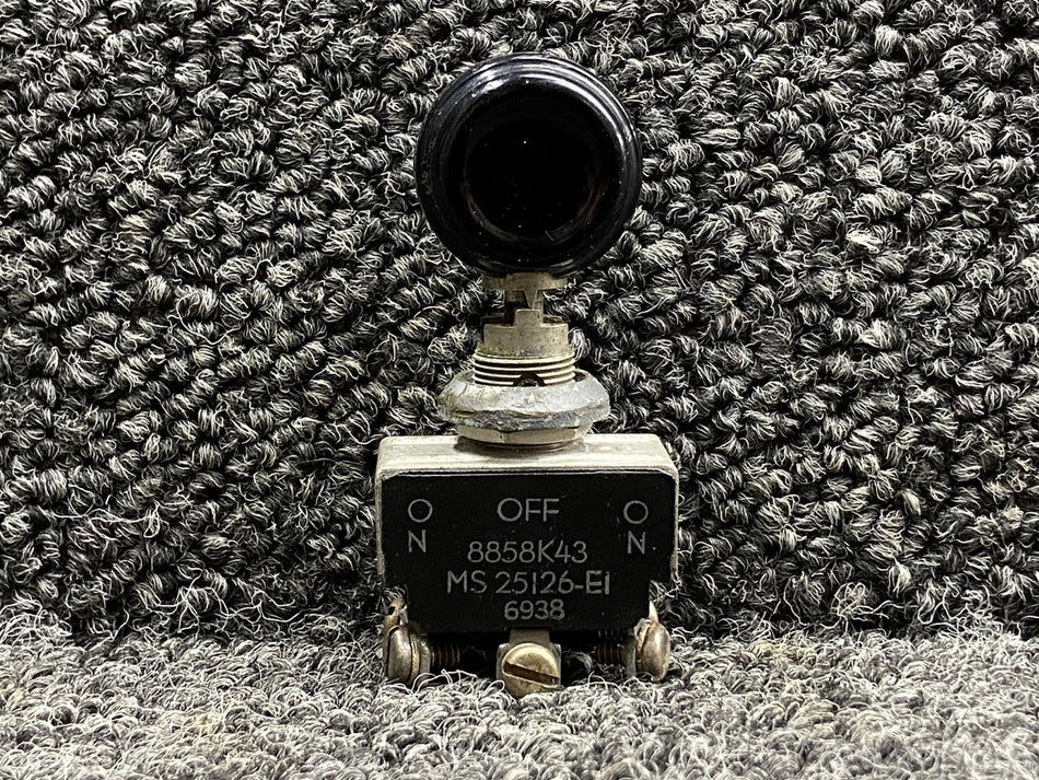 0813525-4 (Use: MS25126-E1) Cessna 414 Landing Gear Toggle Switch