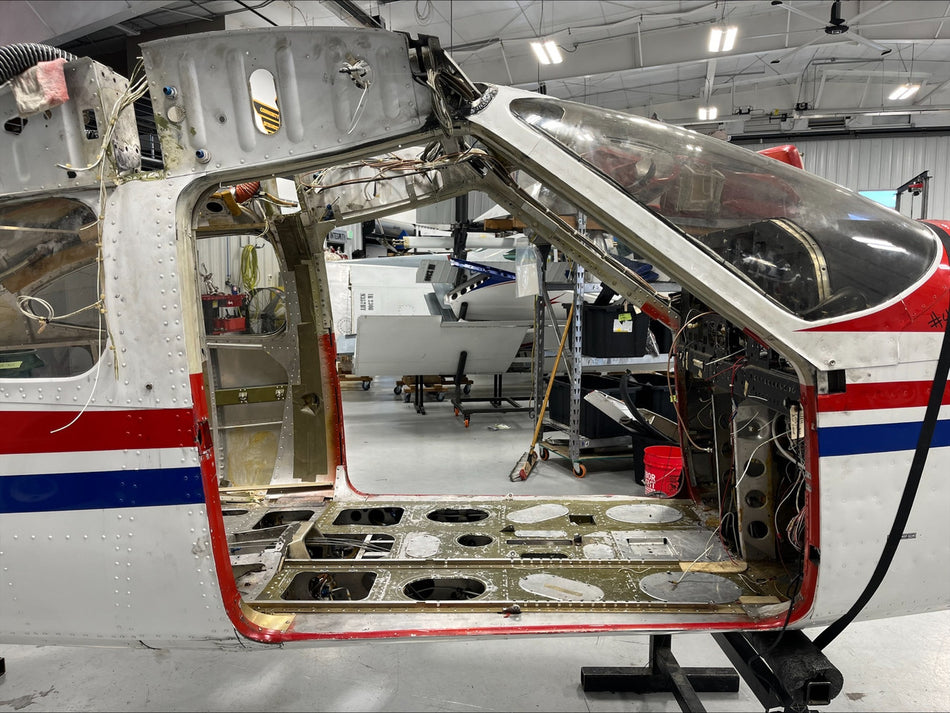 Cessna 177RG Fuselage w Bill of Sale, Airworthiness, Data Tag, and Logs