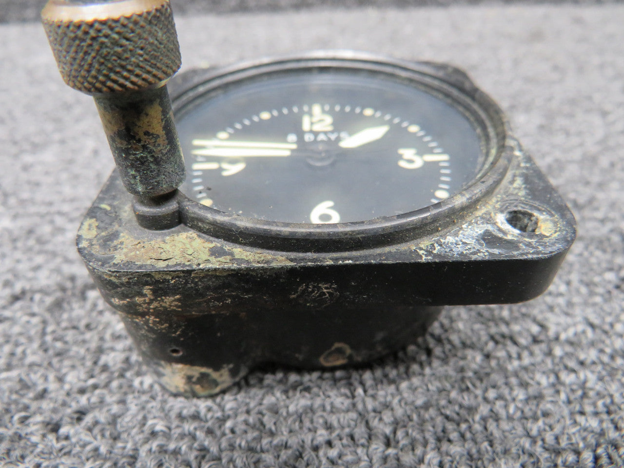 22809-T-L-IA Waltham AN-5743-TLIA Clock (Worn Knob and Face) – BAS