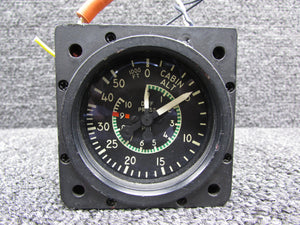 55035-1153 (Alt: 45-AS86832-3) Aerosonic Cabin Pressure Indicator, Lighted