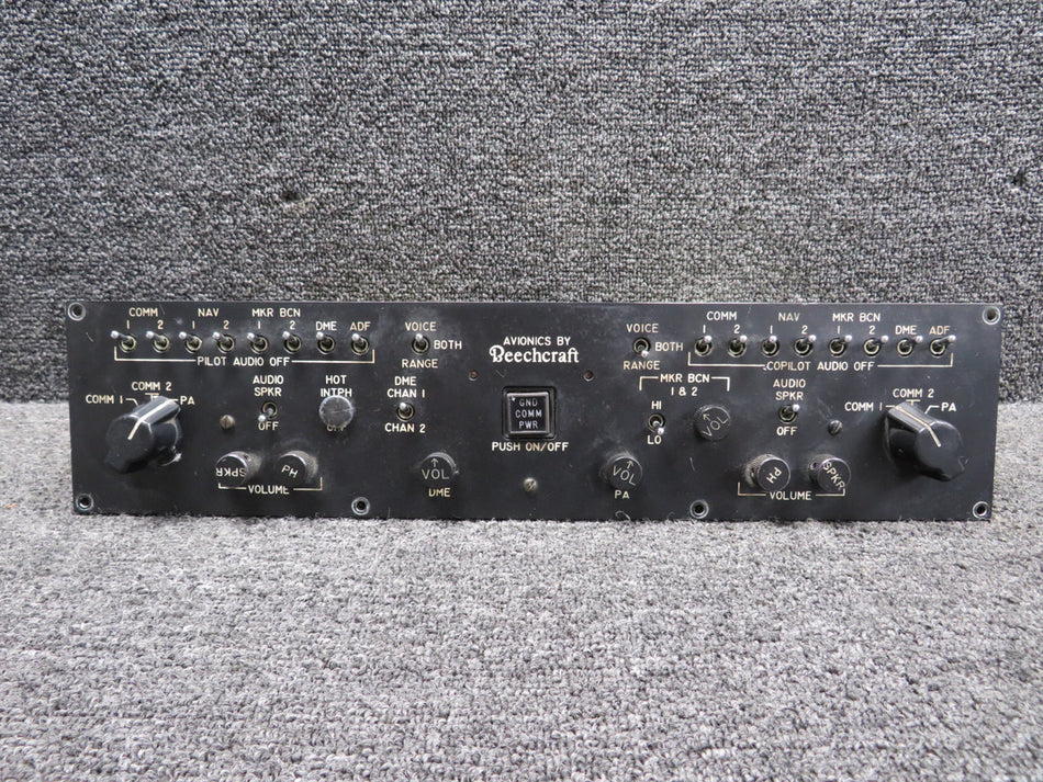 118-034131-7 Beechcraft Comms Selector Control Panel