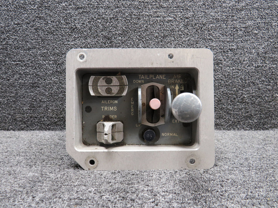 013015-10 Dassault Falcon Control Panel with Modifications