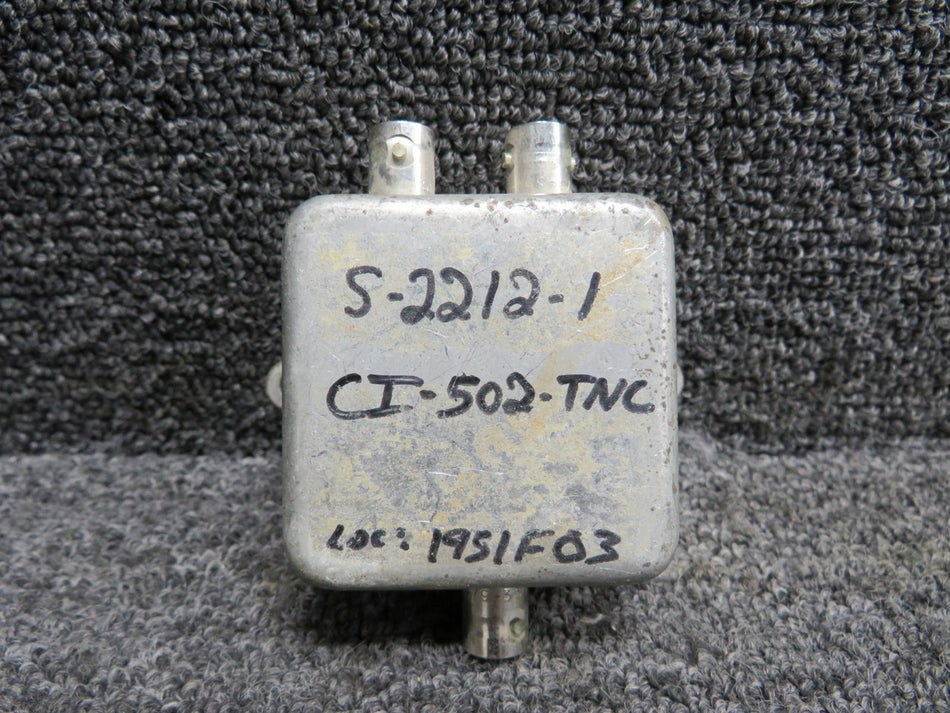 S-2212-1 (Alt: CI-502-TNC) Antenna Coupler (No Data Plate)