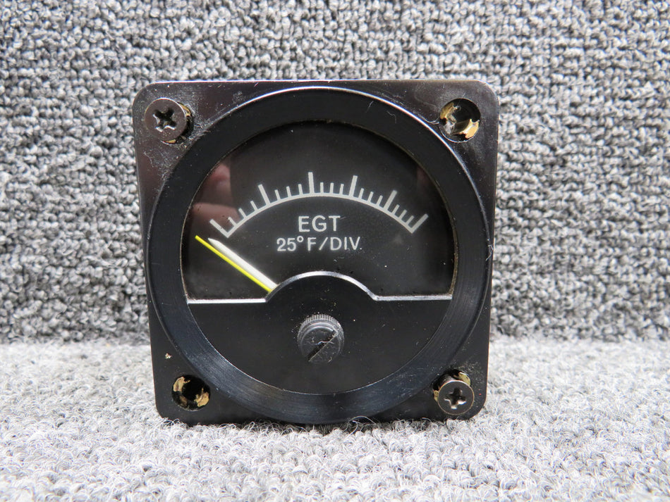 Alcor Exhaust Gas Temperature Indicator with Yellow Indicator Needle