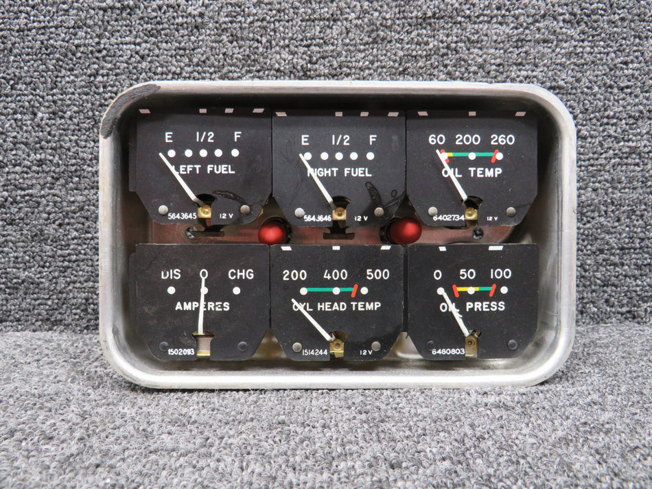 5643645, 5643646, 6402734 Instrument Gauge Cluster (No Glass)