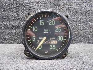 Recording Tachometer Indicator (Hours: 3390.51)