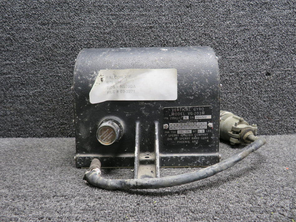 2586137-6 Sperry VG-203M Vertical Gyro with Modifications (Worn Casing)