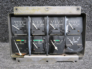 813039, 813040, 813041 Stewart-Warner Cluster Gauge (Worn Indications)