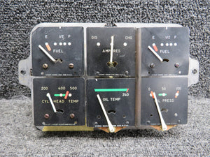 433549, 433551, 433539 Stewart-Warner Indicator Cluster (Worn Indications)