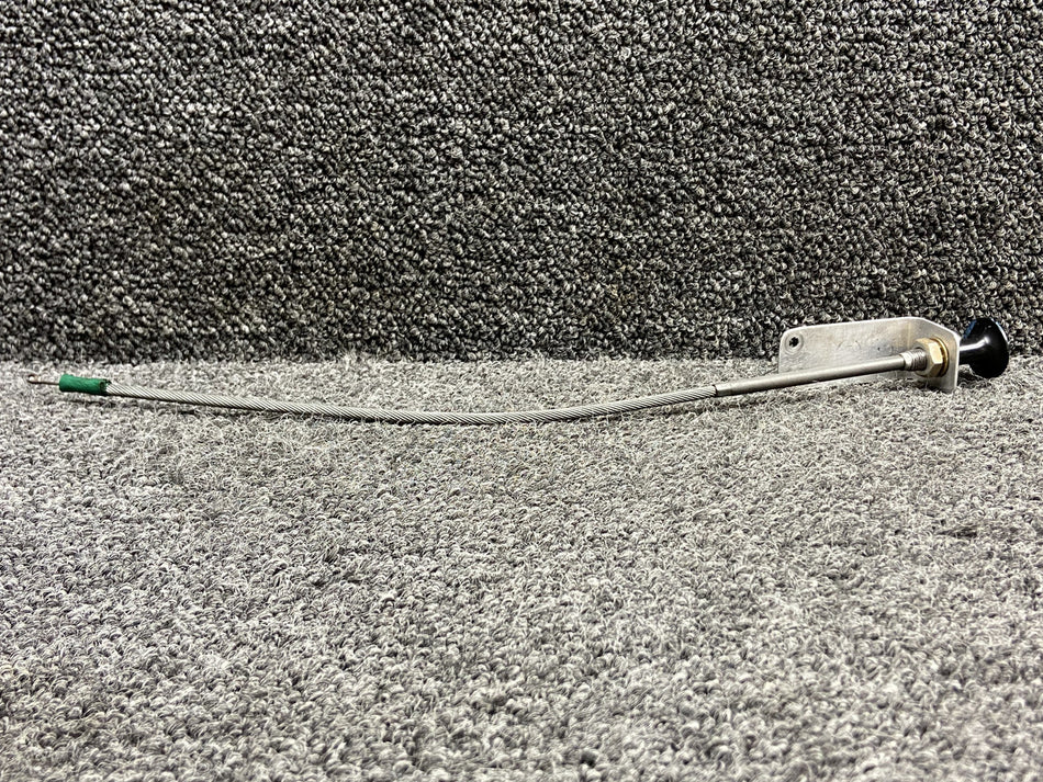 S1239-54 Cessna 177RG Fuel Drain Control Cable Assembly (Length: 15.75”)