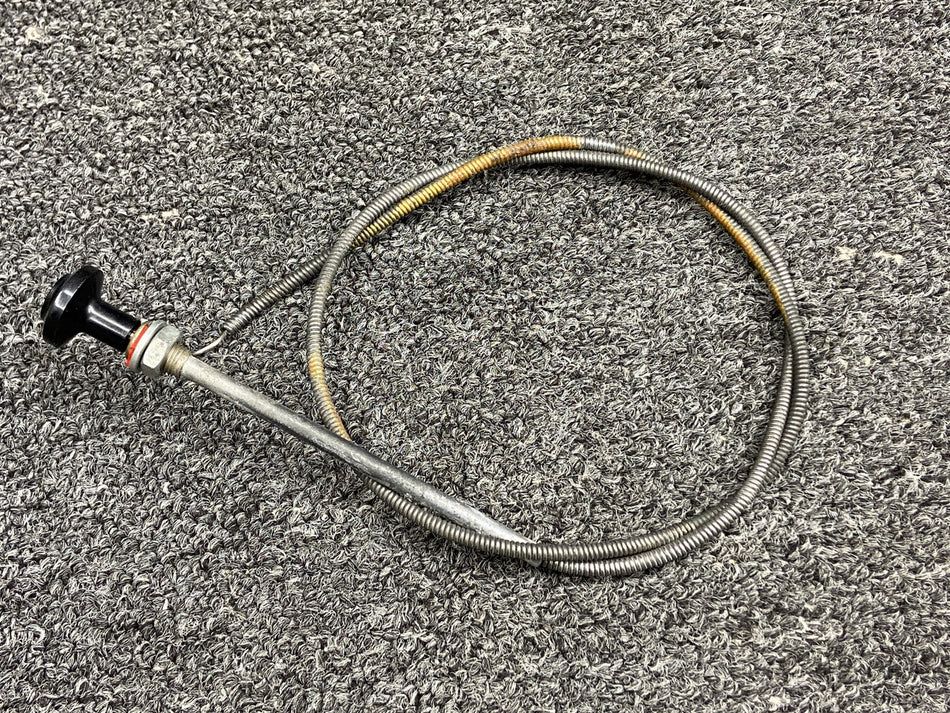 S1239-48 Cessna 177RG Defrost Control Cable Assembly (Length: 37.50”)