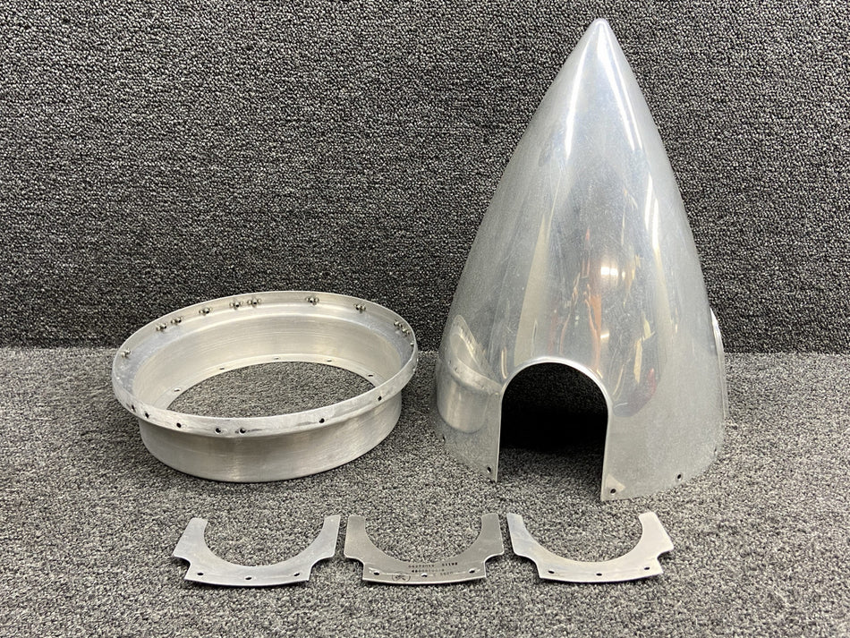 D-6613, D-6612 Cessna 177RG 3 Blade Propeller Spinner with Aft Bulkhead & Cuffs