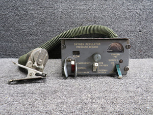 Oxygen Regulator Control Unit with Hose