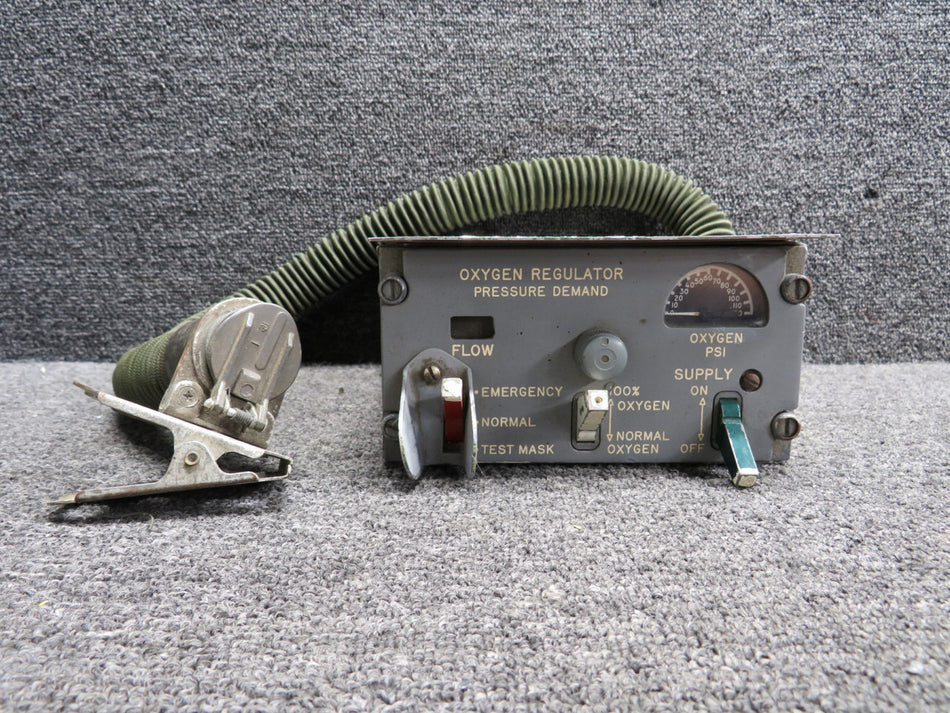 Oxygen Regulator Control Unit with Hose