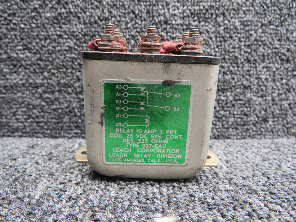237-EAU Leach Relay (Volts: 28, Amps: 10)