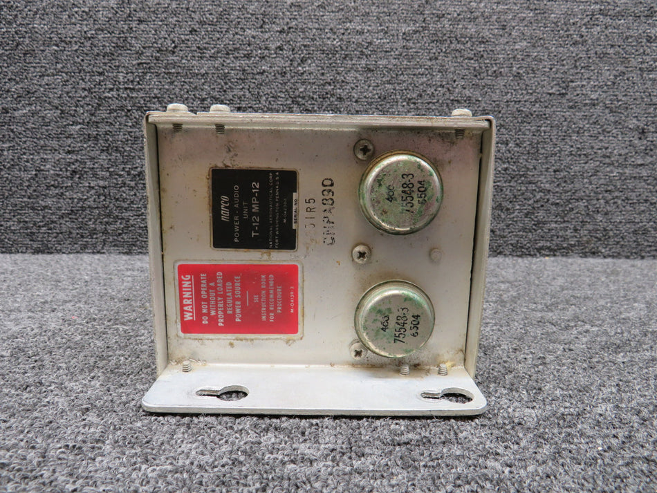 T-12-MP-12 Narco Power-Audio Unit (Worn Housing) (Volts: 14)