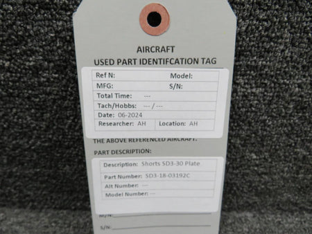 Does Not Apply SD3-18-03192C Shorts SD3-30 Plate