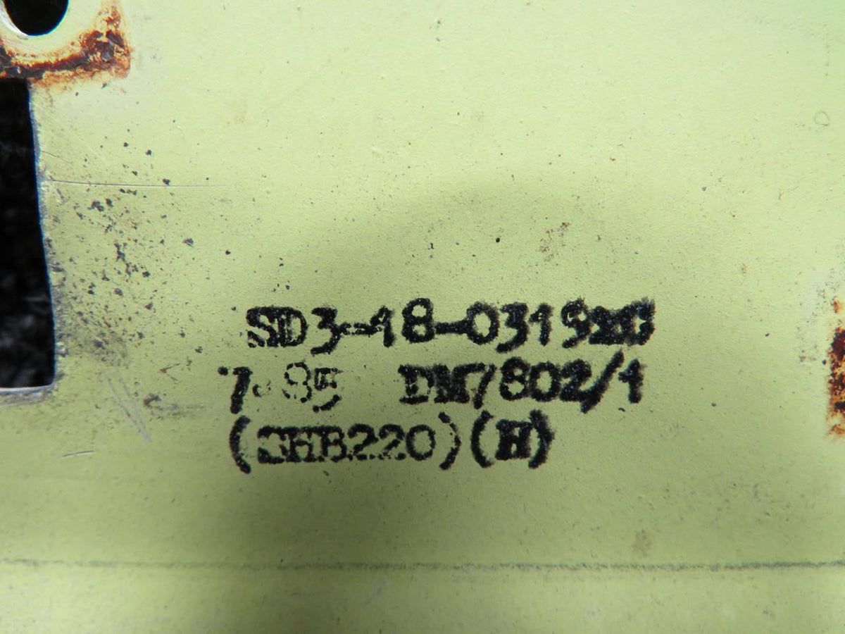 Does Not Apply SD3-18-03192C Shorts SD3-30 Plate with Bend