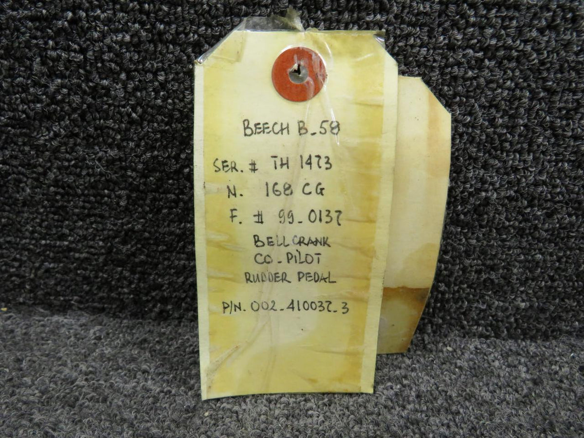 Does Not Apply 002-410037-3 Beechcraft 58 Bellcrank Assembly