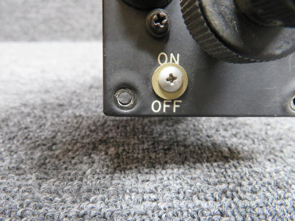 Does Not Apply VHF Nav-1 Control Unit with On-Off Switch Addition