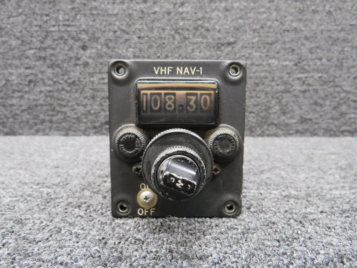 Does Not Apply VHF Nav-1 Control Unit with On-Off Switch Addition