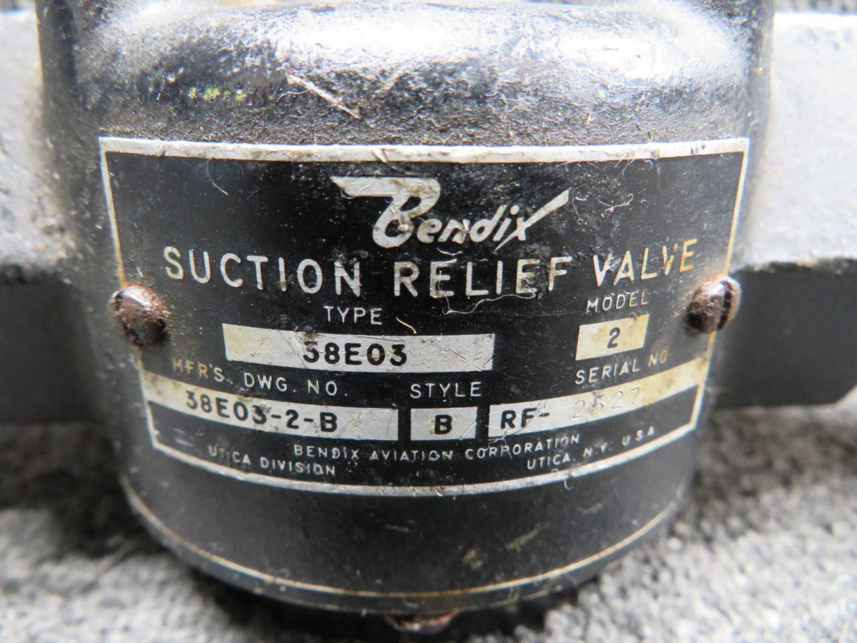 Bendix 38E03 (Alt: 38E03-2-B) Bendix 2 Suction Relief Valve