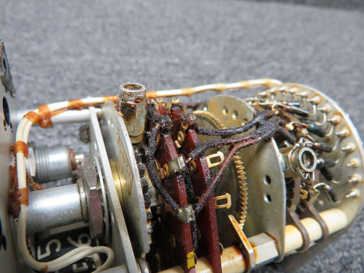 Does Not Apply VHF Comm-1B Communications Control Unit (Worn Knob and Inner Components)