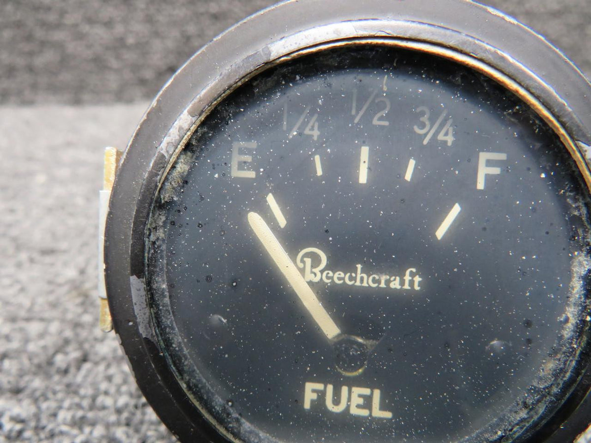 Beechcraft 95-380018 (Alt: 5644652) Beechcraft Fuel Quantity Indicator (Worn Inner Face)
