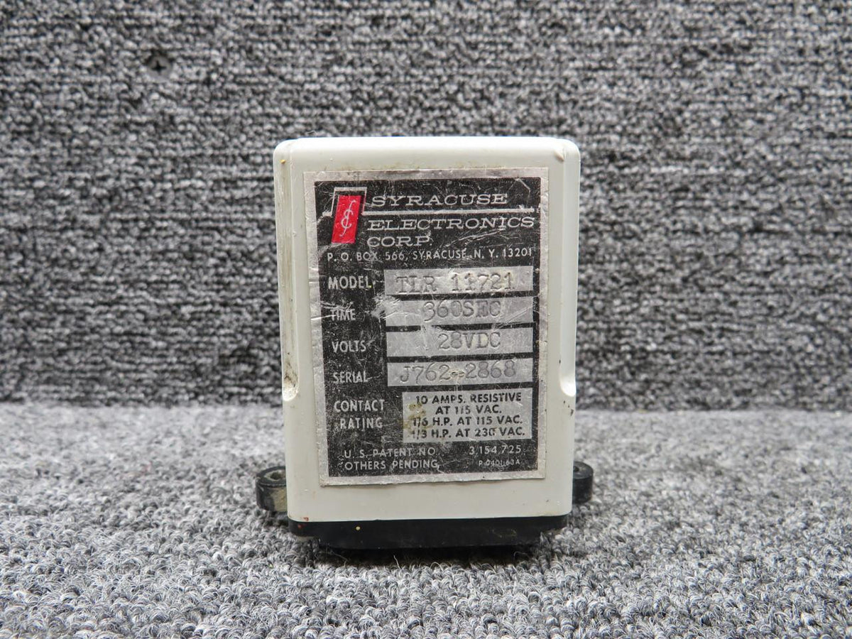 Syracuse Electronics TLR-11721 Syracuse Time Delay Regulator (Time: 360 Seconds) (28V)