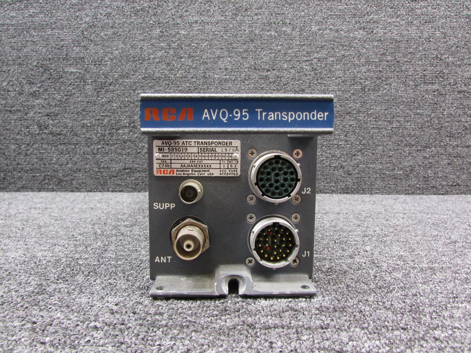 RCA MI-585019 RCA AVQ-95 ATC Transponder Unit