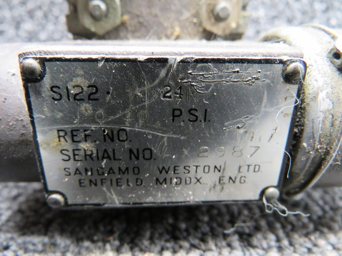 Sangamo Weston S122-1-124K Sangamo Weston Fuel Pressure Transmitter