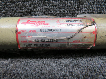 Aero Electric 50-521223-3 Aero Electric Flap Actuator LH
