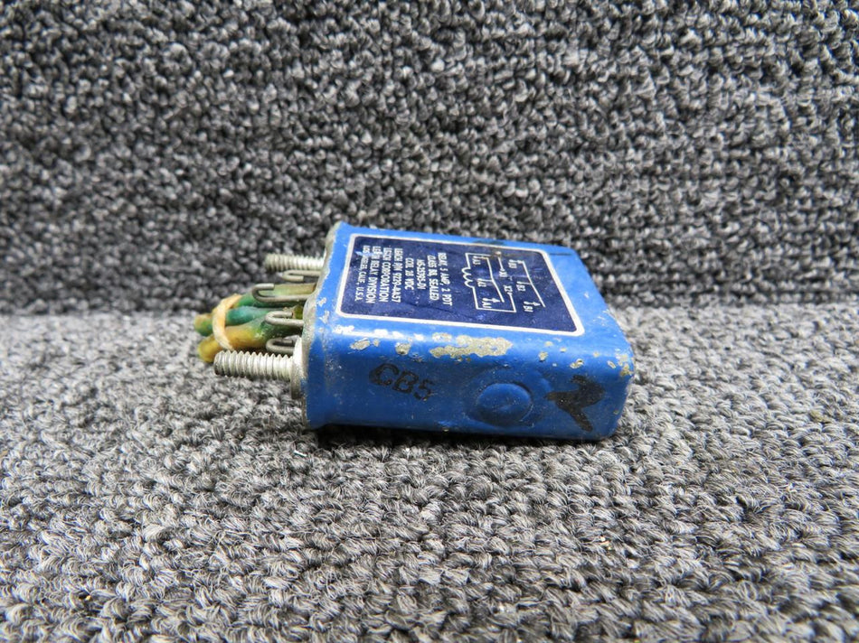 Leach Corp MS-25395-DI (Alt: 9229-4457) Leach Relay (Volts: 28, Amps: 5)