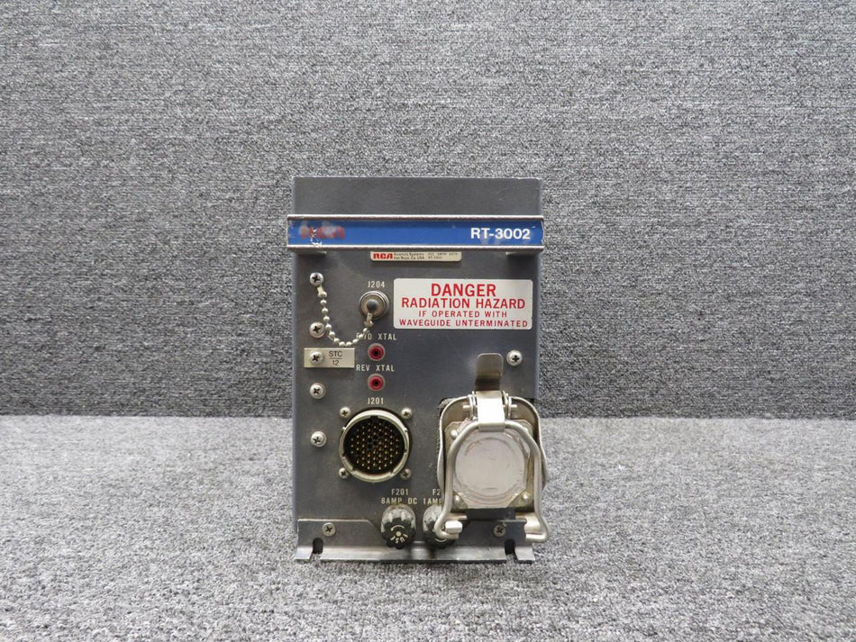 RCA MI-585222-1 RCA RT-3002 Receiver Transmitter with Wave Guide Adapter