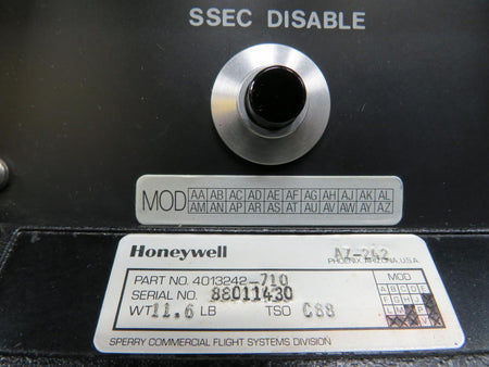 Honeywell 4013242-710 Honeywell AZ-242 Air Data Computer with Modifications