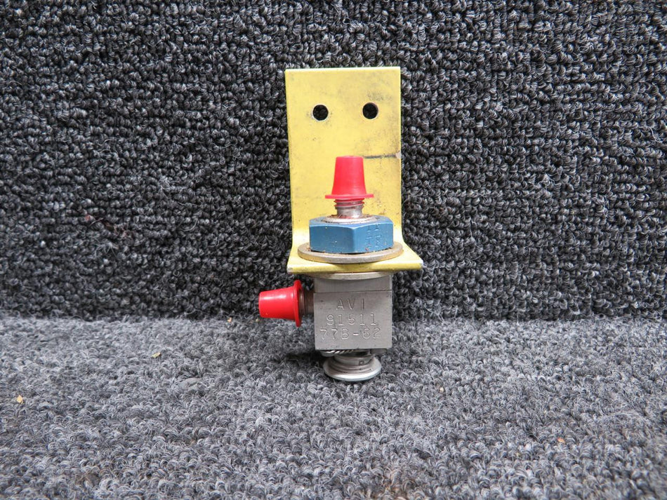 AVI 77B-62 (Alt: 91511) AVI Bleed Air Valve Assembly with Mount