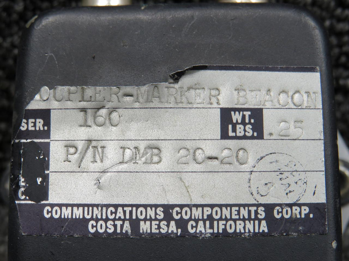 Communication Components DMB20-20 Communications Components Dual Marker Beacon Coupler