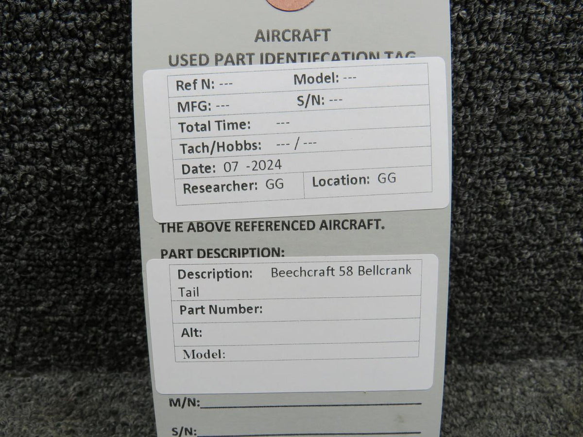Beechcraft 58 Tail Bellcrank