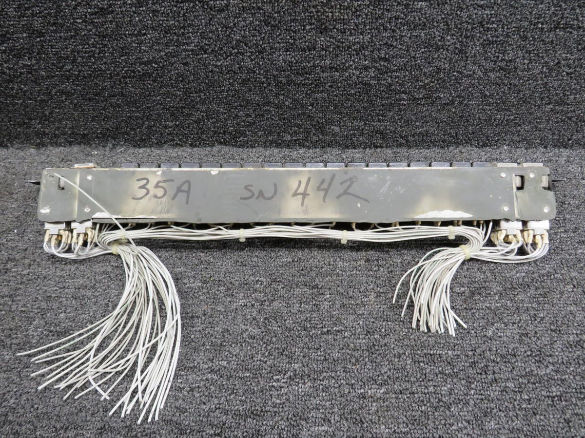 Does Not Apply Learjet 35A 38-Station Annunciator Panel Assy (Missing Stations) (No Data Plate)