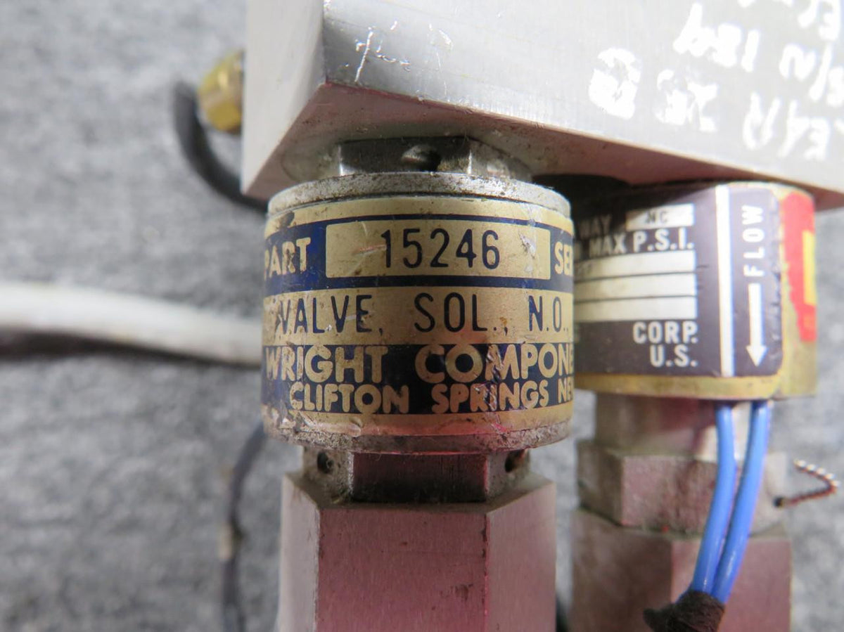 Does Not Apply V27200-427, 15246 Learjet 25B Valve Assembly