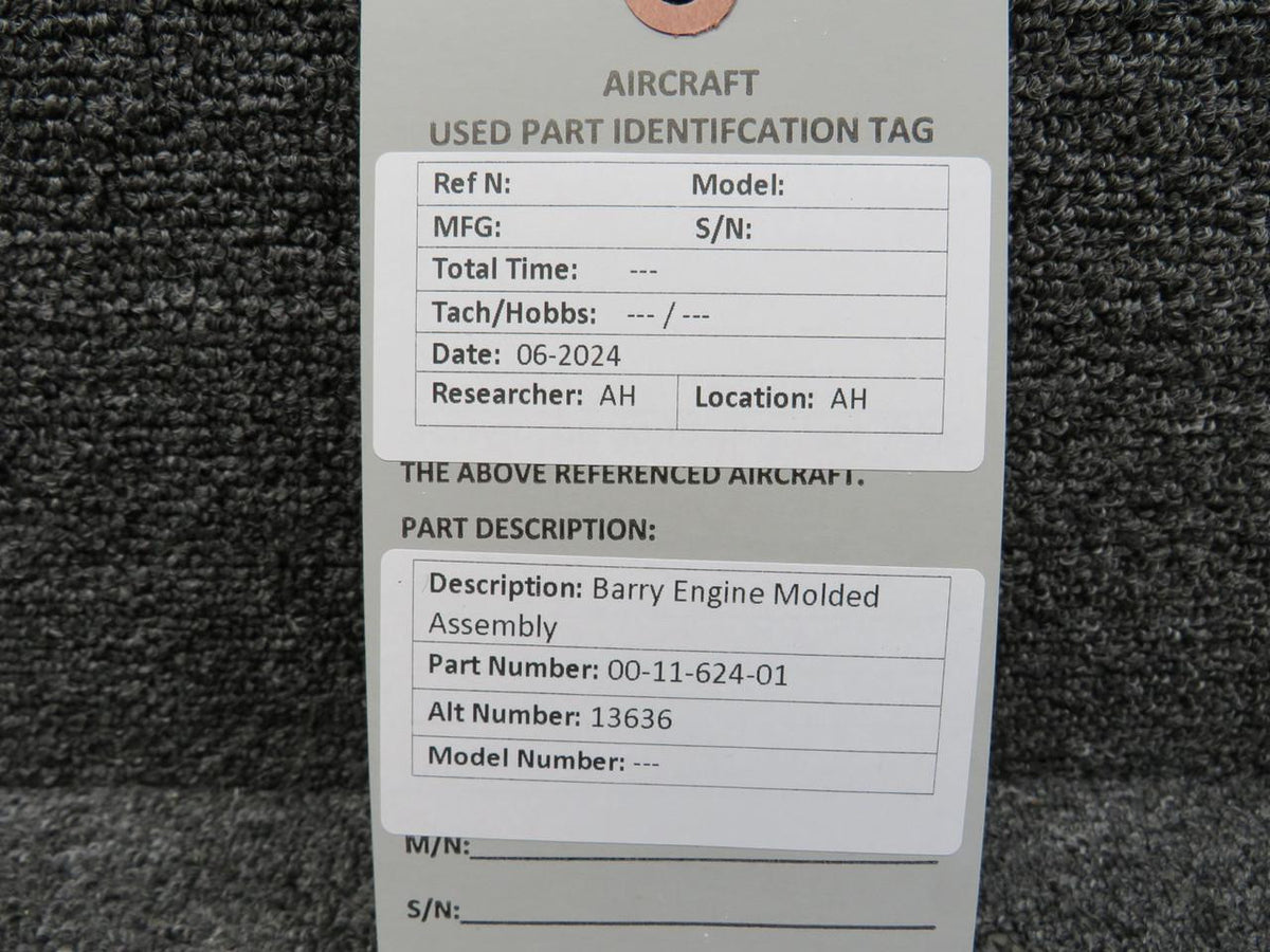 Barry Controls 00-11-624-01 (Alt: 13636) Barry Engine Vibration Isolator