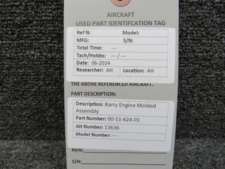 Barry Controls 00-11-624-01 (Alt: 13636) Barry Engine Vibration Isolator