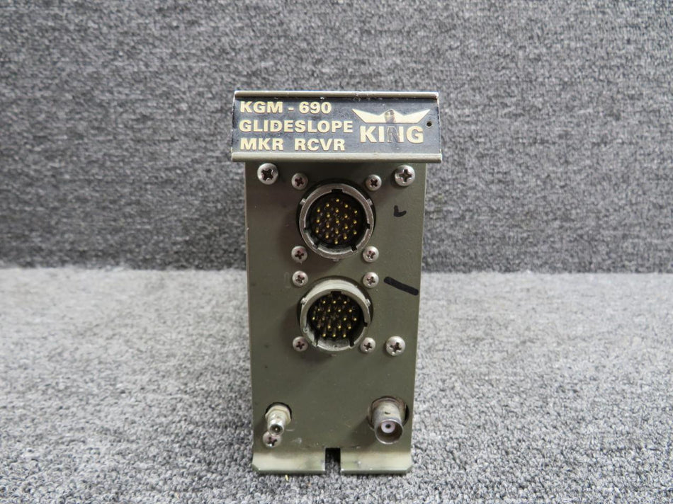 King Radio 066-1006-00 King Radio KGM-690 Glideslope Marker Receiver Unit (Volts: 28)