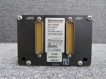 BF Goodrich  78-8060-5941-2 BF Goodrich WX-1000E Stormscope II Processor Unit w Mods (10.5-30 V)