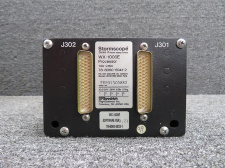 BF Goodrich  78-8060-5941-2 BF Goodrich WX-1000E Stormscope II Processor Unit (Volts: 10.5-30)